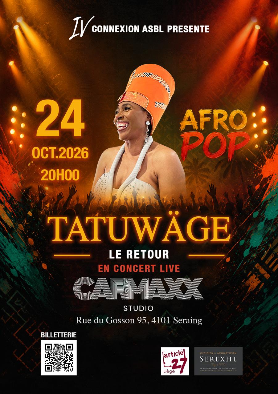 Tatuwäge - Le Retour - En concert live - IV Connexion ASBL - 24 Octobre 2026 - Carmaxx Studio